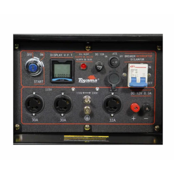 Gerador a Diesel Toyama TDG8500EXP 110/220V - Imagem 4