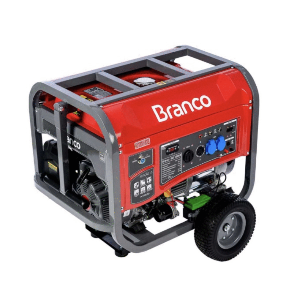 Gerador Gasolina  Branco B4T-13000E 110/220V