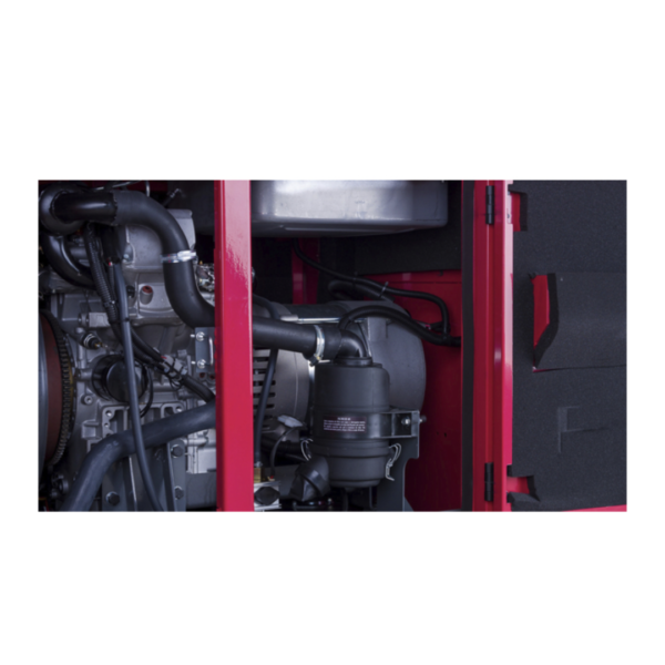 Gerador Diesel BD7000ES Branco Cabinado Apto a ATS - Imagem 2