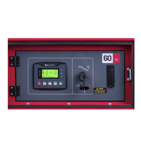 Gerador Diesel BD7000ES Branco Cabinado Apto a ATS - Imagem 5