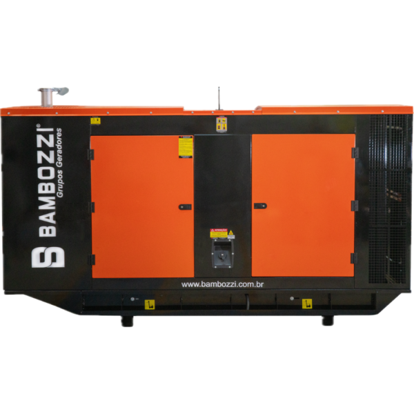 Gerador Bambozzi Cabinado Monofásico 17 KVA 220/440V  ATS Integrado - Imagem 4