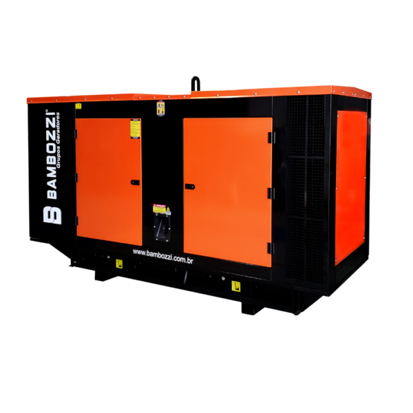 Gerador Monofásico 34 KVA 220/440V Bambozzi Cabinado ATS Integrado