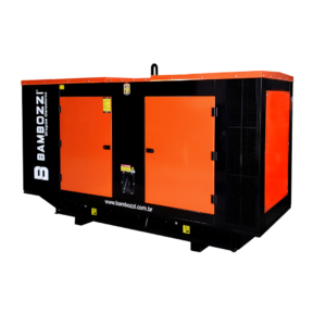 Gerador Monofásico 45 KVA 220/440V Bambozzi Cabinado ATS Integrado