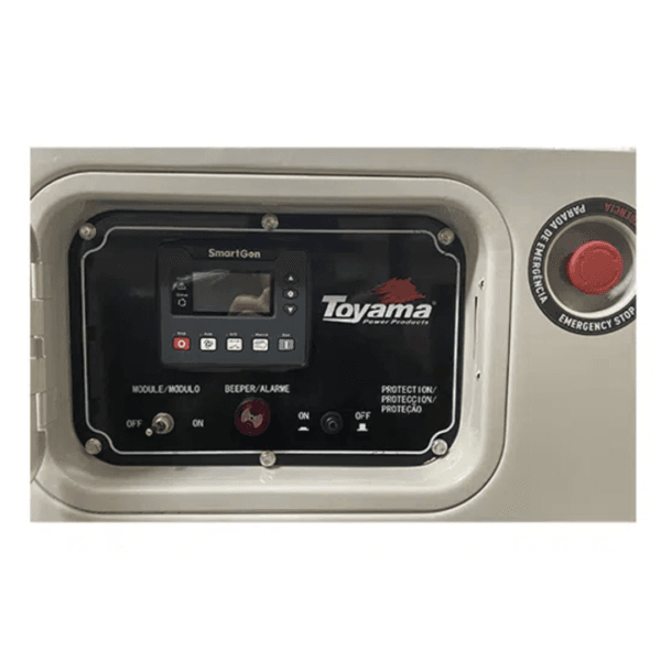 Gerador a Diesel 27.5 KVA Toyama TDMG25SGE 380 ATS Integrado - Imagem 4