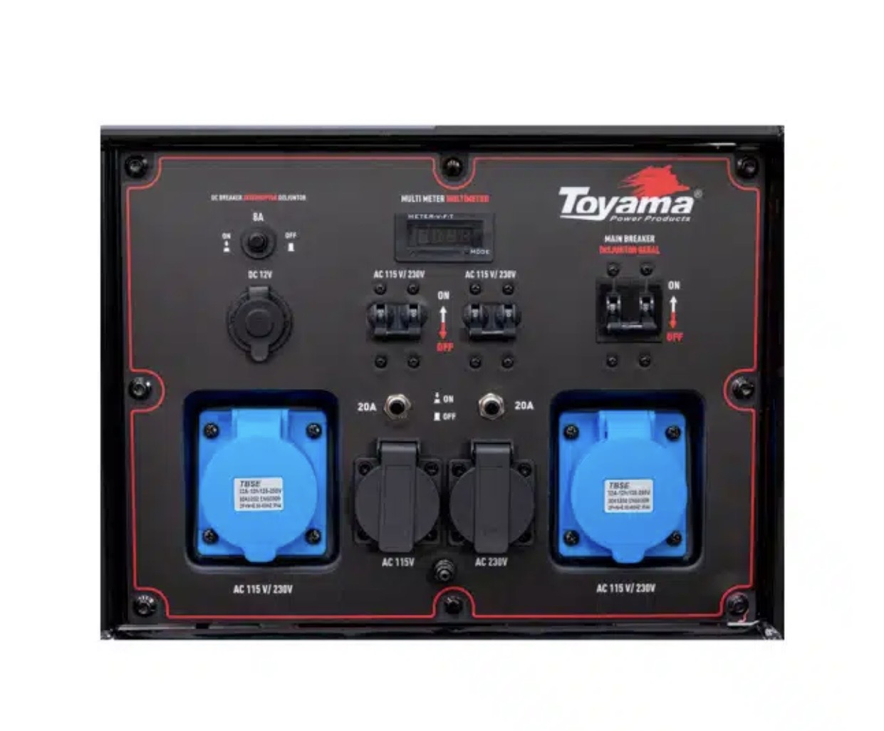 Gerador a Gasolina Toyama TG17000CXE-XP monofásico - Imagem 6