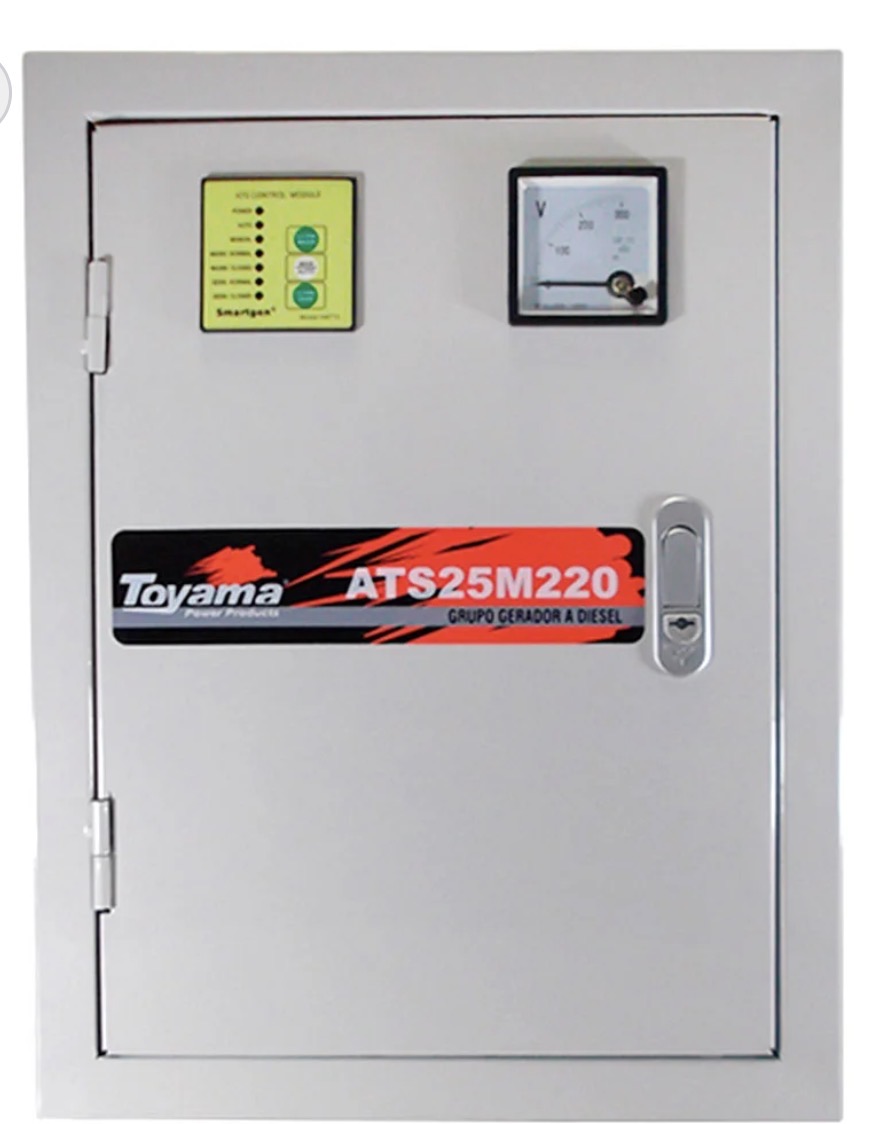 Painel ATS Toyama 25 kva 380